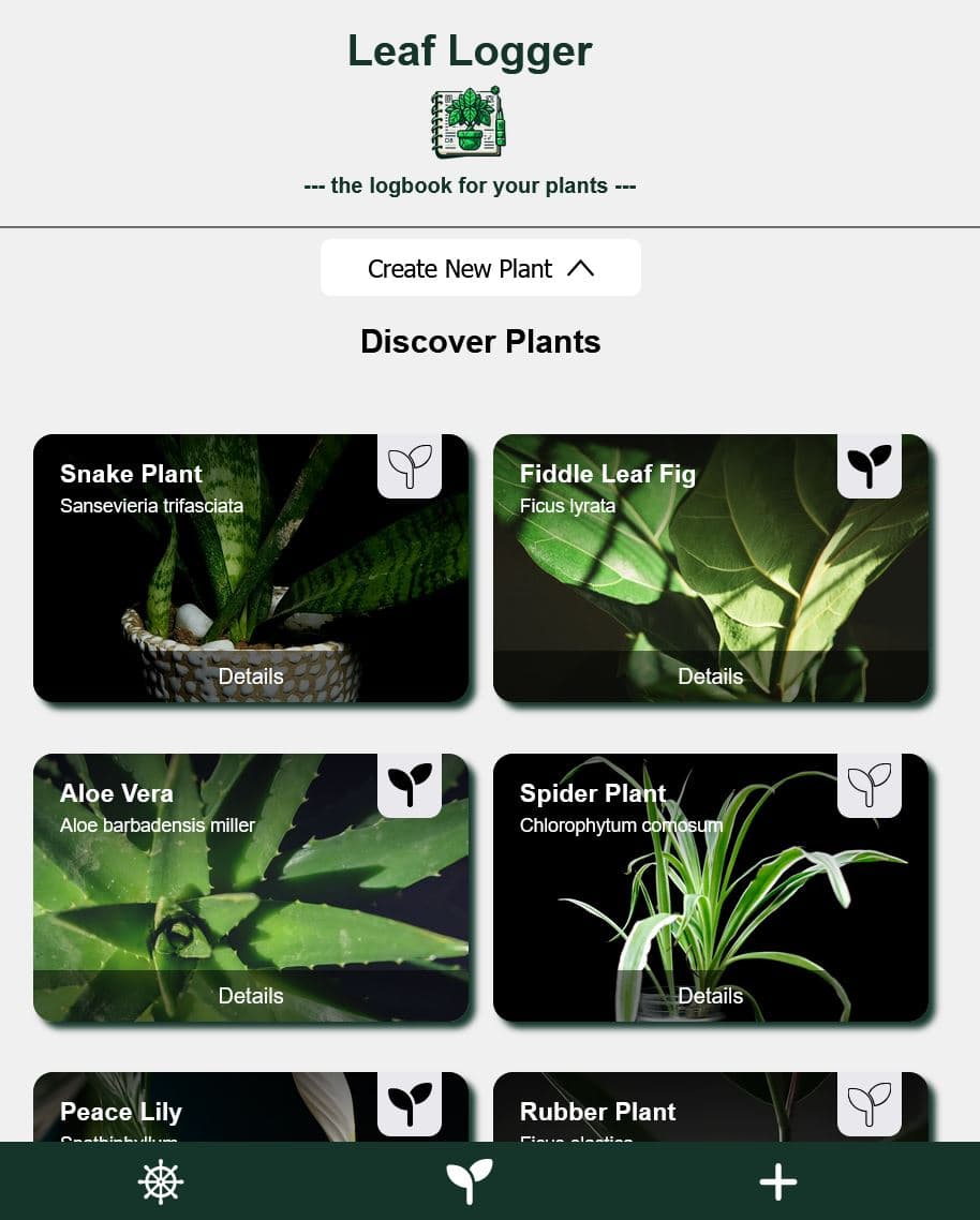Projekt 'Leaf-Logger' 